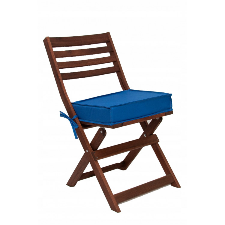 Podsedák na stoličku Golden Garden GG132 40/35/8cm modrá